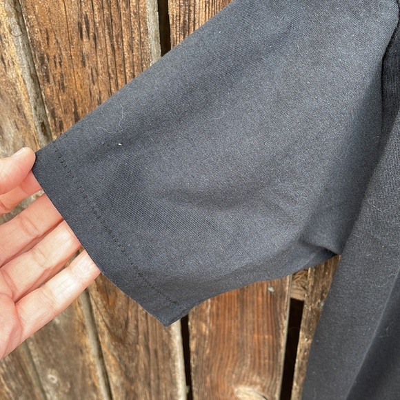 90s Radio T-shirt XL KKFI FM 90.1 Black Single Stitch Tide Storm Fire Wave VTG - Picture 5 of 6